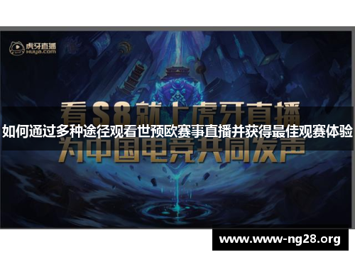 如何通过多种途径观看世预欧赛事直播并获得最佳观赛体验